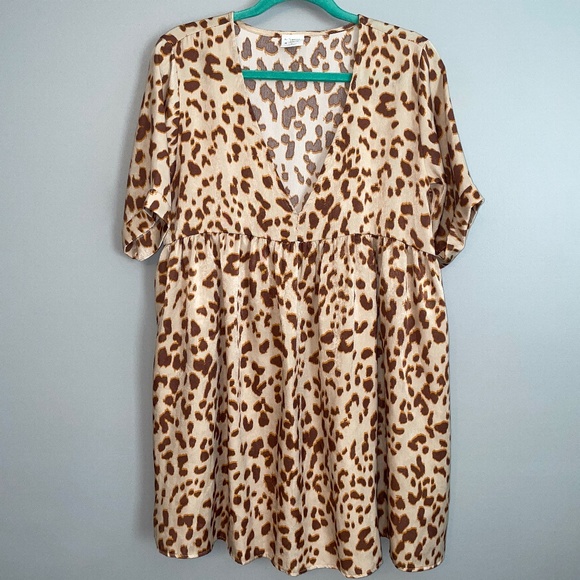 By Together Leopard Print Dress - Picture 2 of 5